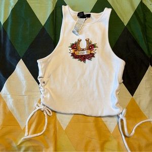 F21 Crop top size small for women